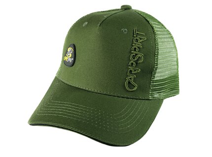 Carp Spirit Cap Baseball Green CS Triangle Logo